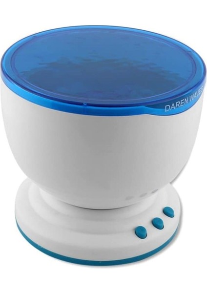 Dalga Görünümü Veren Okyanus Gece Lambası