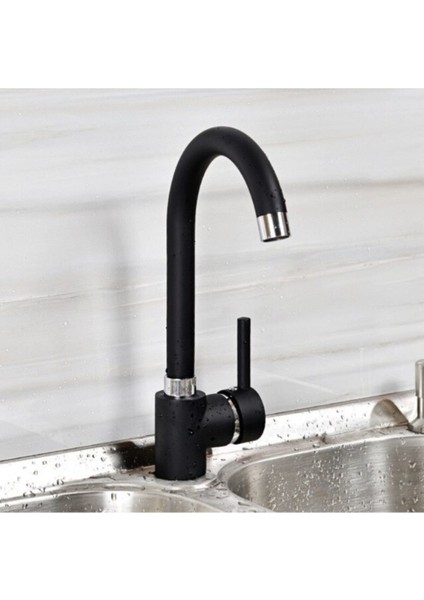 Mat Siyah Kuğu Mix Mutfak - Banyo Eviye Bataryası fiyatları