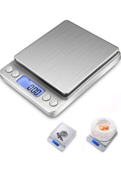 0.01 GRAM-500 Gram Daralı Kalite Dijital Hassas Ölçüm Elektronik Mutfak Terazisi-Tartısı