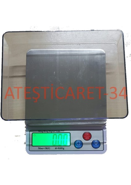 Dijital Hassas Terazi 3 kg MH-777