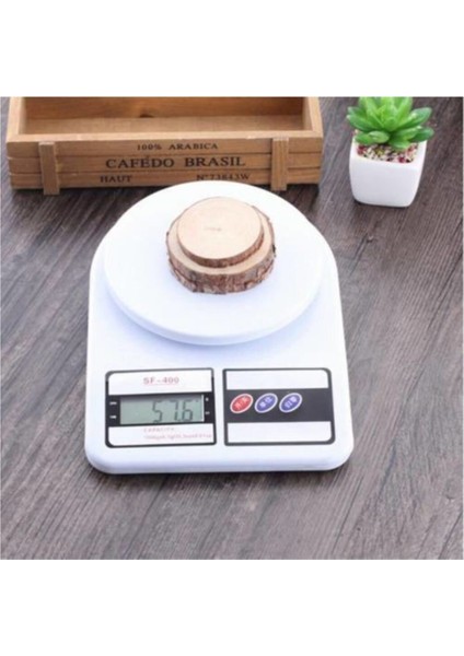 Dijital Hassas Mutfak Terazisi 1gr-5kg Hassas Tartım Kabiliyeti LCD Ekran