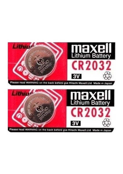 Maxell Tartı Pili 2 Adet