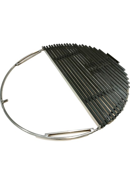47 Cm Alev Almaz Döküm Izgara (Ham) + 47 Cm Çember Set