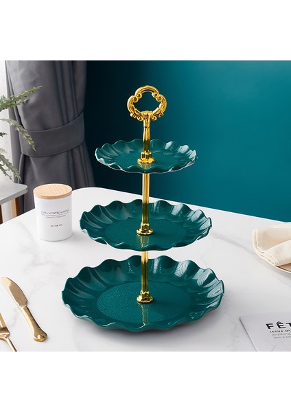 Çok Katmanlı Şeker Yaratıcı Meyve Tabağı Kek Standı (Yurt Dışından)
