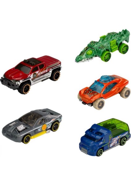 Hot Wheels Beşli Araba Seti 2020 Toxıc Creatures GTN46