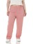 Büyük Beden Beli Lastikli Cepli Keten Aerobin Pudra Pantolon 1