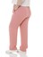 Büyük Beden Beli Lastikli Cepli Keten Aerobin Pudra Pantolon 3