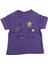 T-Shirt Süprem I Love Summer Baskılı Mor 1
