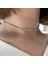 Zirkon Baget Taşlı Suyolu Kolye, Choker Model 1