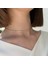 Zirkon Yuvarlak Taşlı Suyolu Kolye, Choker Model 1