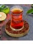 Kişiye Özel Retro Motif Tasarımlı Doğal Ahşap Tabaklı Heybeli Çay Bardağı Model 1 2