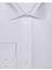 Erkek Dar Kalıp Düz Beyaz Gömlek 2