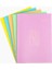 My Note Pro Pastel Renkli A4 80 Yaprak Kareli Defter 1