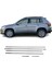 Vw Tiguan Krom Cam Çıtası (6parça) 2007-2015 Arası P.çelik 1
