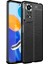 Xiaomi Redmi Note 11 Global 2022 Leather Silikon Kılıf - Siyah 1