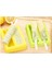 Kapaklı 4 Adet Dondurma Kalıpları Silikon Uzun Stil Buz Küpleri Popsicle Maker Kalıp Araçları (Mavi, Sarı, Yeşil ve Kırmızı) (Yurt Dışından) 3