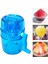 Mini Taşınabilir Mutfak El Krank Manuel Smoothie Buz Kırıcı Şeffaf Dıy Ice Cube Razor Kırıcı Püskül Buz Makinesi (Yurt Dışından) 1