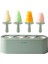 23 cm Mutfak Buz Küp Kalıpları Silikon Kullanımlık Popsicle Maker Dıy Dondurma Araçları Mutfak Lolly Kalıp Tepsisi Bar Araçları (Açık Yeşil) (Yurt Dışından) 3