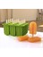Buz Küpü Tepsi Popsicle Varil Maker Kalıp Aracı Silikon Dondurulmuş Buz Popsicle Maker 12 Kavidiler Dondurma Kalıp Dıy Ev Yapımı Kalıplar (Yeşil) (Yurt Dışından) 2