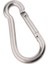 Paslanmaz Çelik Yay Snap Hook Carabiner M8 (Yurt Dışından) 1