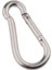 Paslanmaz Çelik Yay Snap Hook Carabiner M6 (Yurt Dışından) 1