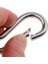Paslanmaz Çelik Yay Snap Hook Carabiner M6 (Yurt Dışından) 3