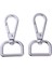 10PCS Döner Tokalar Kordon Snap Kanca Istakoz Pençe Tokası ve Anahtarlık Halkaları 20MM (Yurt Dışından) 3