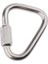 Açık Üçgen Paslanmaz Çelik Carabiner Kamp Anahtarlık Hızlı Bağlantı 10MM (Yurt Dışından) 5