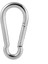 304 Paslanmaz Çelik Karabiner Klips Snap Spring Hızlı Kanca Tokası - Gümüş 4cm (Yurt Dışından) 1