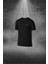 Büyük Beden Erkek Siyah Dri-Fit Kumaş Yürüyüş ve Koşu Için Cepli Rahat Tişört Şort Ikili Takım 4XL-10XL 2