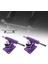 Alüminyum Alaşım 3.25 Inç Kaykay Kamyonu Longboard Kamyon Açık Kaykay Mor (Yurt Dışından) 4