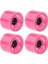 4x Ronyme 78A Kaykay Tekerlekleri Yedek 70X51MM Longboard Roller Parçaları Pembe (Yurt Dışından) 3