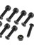 8 Pcs Longboard Kaykay Montajı Montaj Donanım Vidaları 25MM Siyah (Yurt Dışından) 3