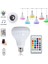 Bluetooth Hoparlörlü Uzaktan Kumandalı Speaker USB LED Lamba 3