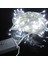 Hediyemania Kumandalı Yılbaşı Çam Ağacı Işığı Vitrin 100 LED Işık Beyaz 1