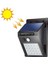 Hesaplı Hırdavat Güneş Enerjili Dış Ortam Solar 20 LED Hareket Sensörlü Su Geçirmez LED Lamba Aplik 1