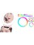 Paleon Rgb LED Aynalı Selfie Işığı Makyaj Aynası Gökkuşağı Renkli Şarjlı 1