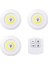 Tablopro 3lü Dekoratif Kablosuz Uzaktan Kumandalı Pilli WN-1186 Spot LED Lamba 1