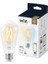 60W Sarı-Beyaz Ambiyans E27 Şeffaf Cam Akıllı Filament Ampul (ST64) 1