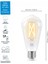 60W Sarı-Beyaz Ambiyans E27 Şeffaf Cam Akıllı Filament Ampul (ST64) 3