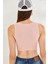 Kadın Sıfır Kol Kaşkorse Crop Bluz 4