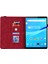 Lenovo Tab M8 Hd/m8 Fhd Kelebek Çiçek Tablet Kılıfı Için Kırmızı (Yurt Dışından) 5