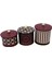 ERB30T8 Yuvarlak Kutu Ø140, Topuz Kulp, 3 Lü Set, Circus 1
