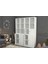 Rafli Dolapli Vitrin Beyaz 130 cm VTR-1023-Ç 2