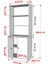 Rafli Dolapli Vitrin Beyaz 65 cm VTR-1059-Ç 3
