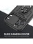 Casestreet Apple iPhone 13 Pro Max Kılıf Sert Silikon Tank Aramid Sürgülü Vega Yüzüklü Siyah 3