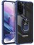 Samsung Galaxy S22 Plus Kılıf Grande Clear Ring Holder Lacivert 1