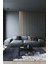 Dijital Baskılı Kaymaz, Yıkanabilir Yamalı Çerçeveli Lacivert Salon Mutfak Halı-Yolluk-D4017 2