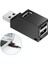 C Mini Taşınabilir 3 Portlu USB 2.0 Brancher Direct Fiş USB Hub Uzatma Konsantratörü (Yurt Dışından) 1