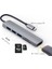 C Hc-13 Type-C Typ 6-In-1 Hub Splitter 4K HDMI Usb3.0/2.0 Tf Sd Kart Okuyucu Dizüstü Dizüstü Bağdaştırıcı Yerleştirme Istasyonu (Yurt Dışından) 5